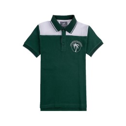 Design White Contrasting Green Polo Shirt Order Contrasting White Trim Collar 3 Buttons Design White Embroidered Polo Shirt LARAPINTA EQUESTRIAN Australian Riding Facility Equestrian Competition P1491 Design White Contrasting Green Polo Shirt Order Contrasting White Trim Collar 3 Buttons Design White Embroidered Polo Shirt LARAPINTA EQUESTRIAN Australian Riding Facility Equestrian Competition P1491